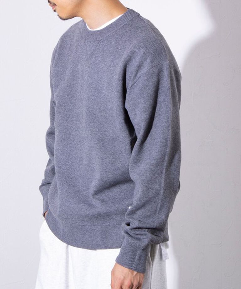 GLOSTER「【CONVERSE JACK PURCELL/コンバースジャックパーセル】ジャガード ロゴニット」|ニット・セーター|