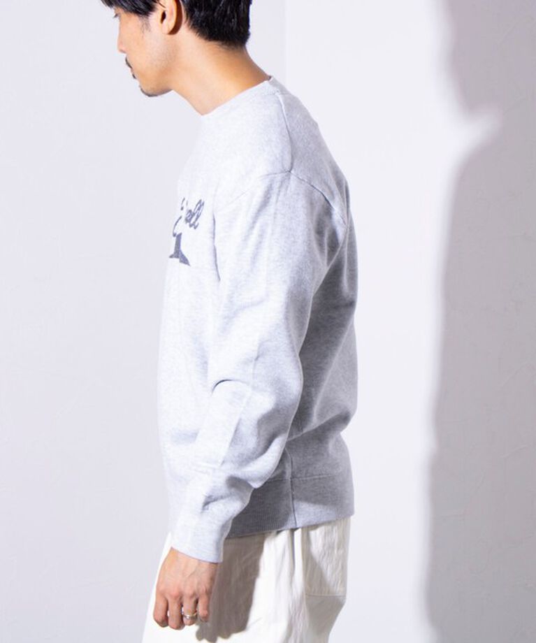 GLOSTER「【CONVERSE JACK PURCELL/コンバースジャックパーセル】ジャガード ロゴニット」|ニット・セーター|
