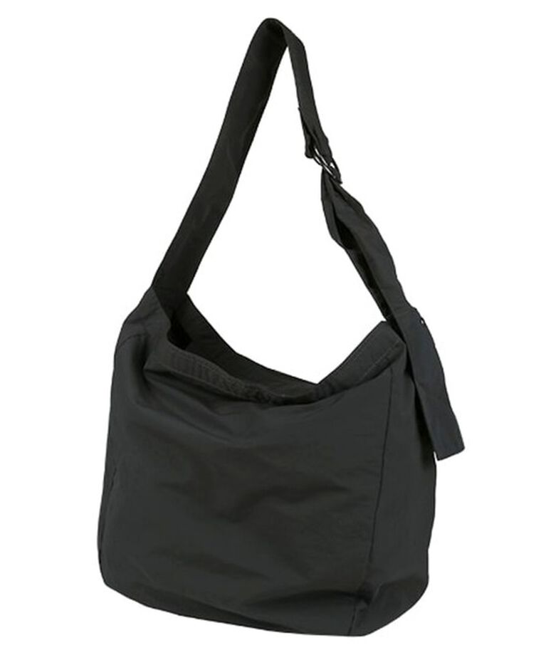 GLOSTER「【UNIVERSAL OVERALL】ウィンクルナイロン ニュースペーパーバッグ ショルダー 30L」|ショルダー・メッセンジャー|チャコールグレー