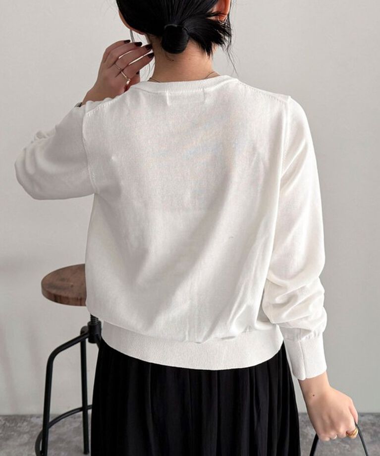 fredy emue「ベーシックFR刺繍カーディガン」|カーディガン|
