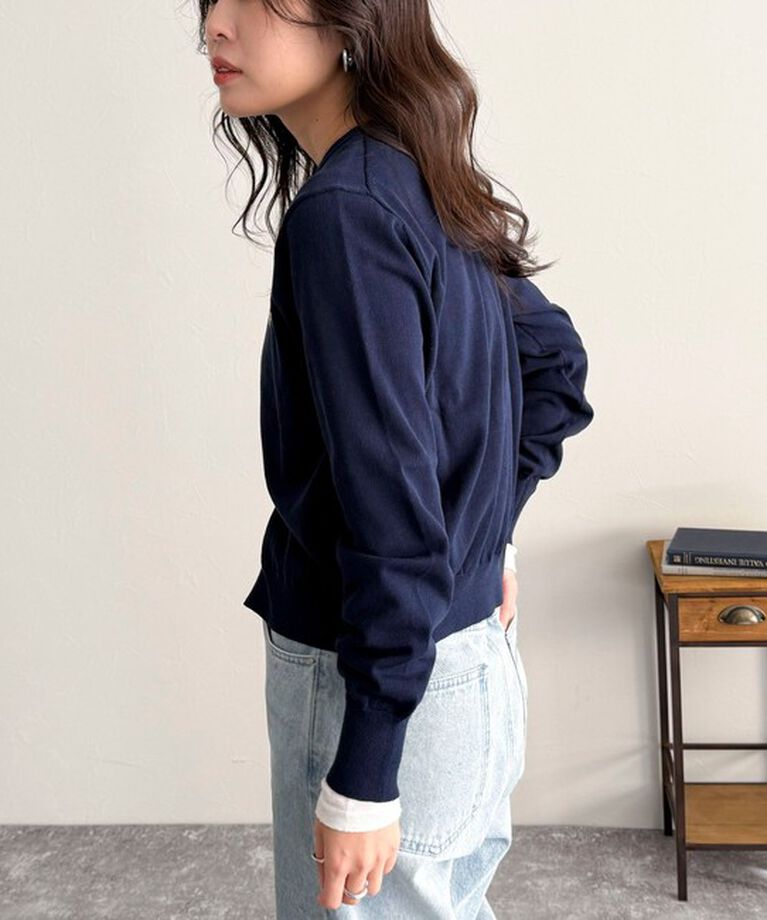 fredy emue「ベーシックFR刺繍カーディガン」|カーディガン|