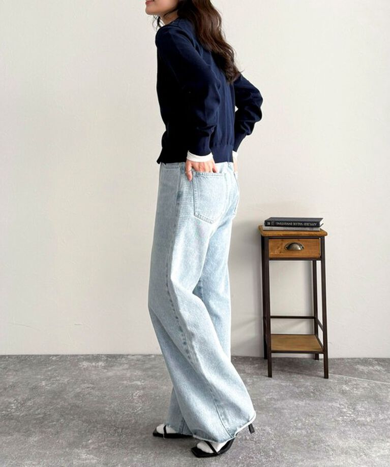 fredy emue「ベーシックFR刺繍カーディガン」|カーディガン|