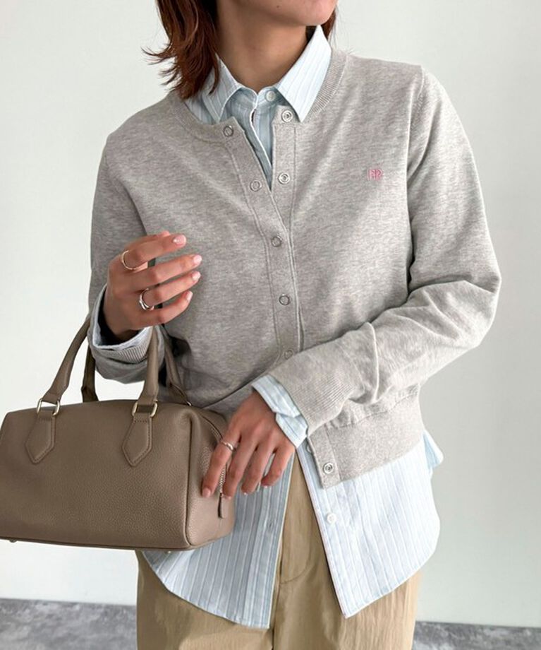 fredy emue「ベーシックFR刺繍カーディガン」|カーディガン|