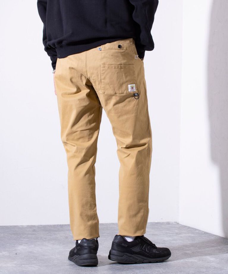 FREDY MAC「【Duckster】FREDYMAC別注 ストレッチツイル 6P アスレチックパンツ」|チノ|ベージュ