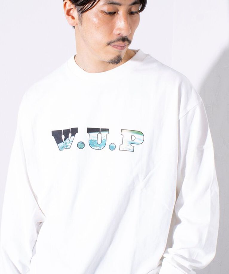 GLOSTER「【Wonder Union Project】ASSORT ロングスリーブTシャツ ロンT」|Tシャツ・カットソー|ホワイト系その他