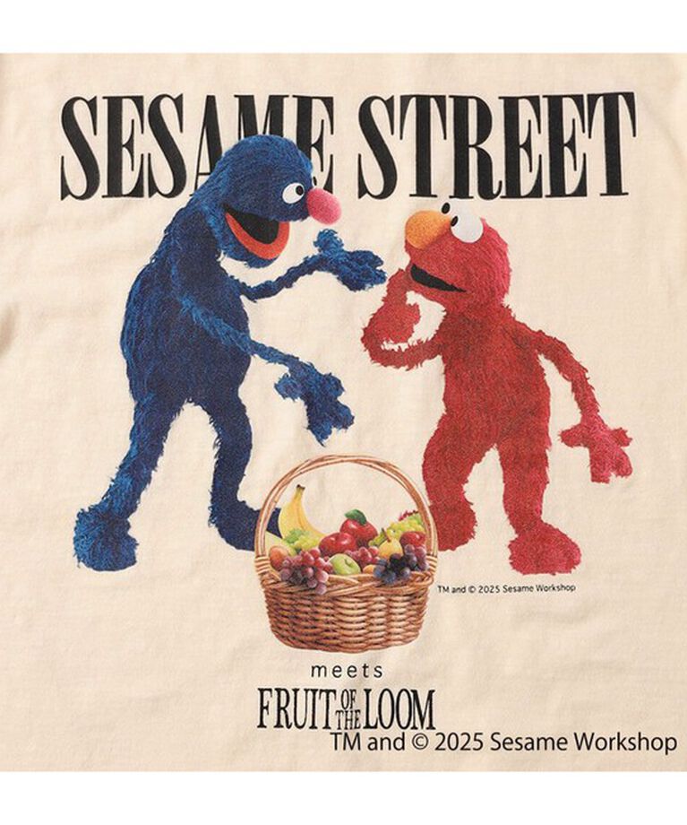 GLOSTER「【SESAME STREET×FOTL】Photo T-Shirt A クルーネックプリントTシャツ」|Tシャツ・カットソー|