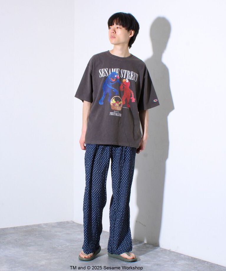 GLOSTER「【SESAME STREET×FOTL】Photo T-Shirt A クルーネックプリントTシャツ」|Tシャツ・カットソー|