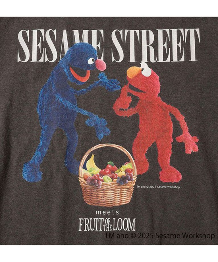 GLOSTER「【SESAME STREET×FOTL】Photo T-Shirt A クルーネックプリントTシャツ」|Tシャツ・カットソー|