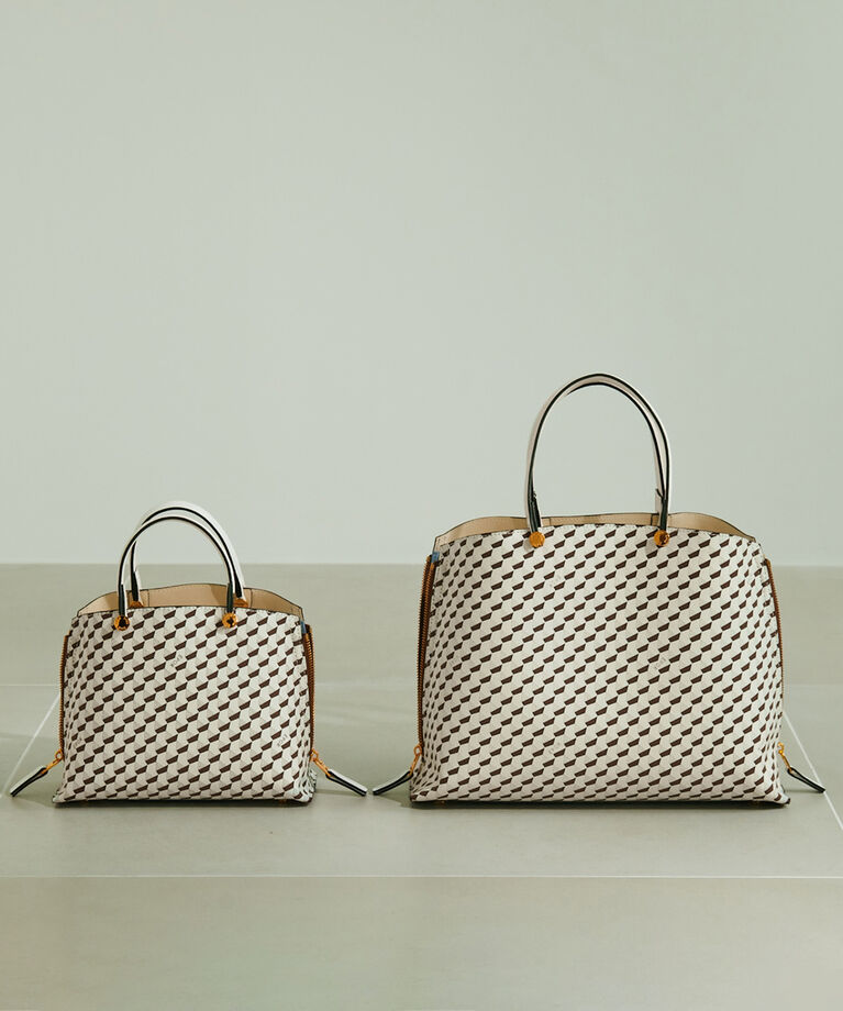 E'POR「【E'POR】 Y BAG MONOGRAM （YACHT PATTERN）Mini」|ショルダー・メッセンジャー|