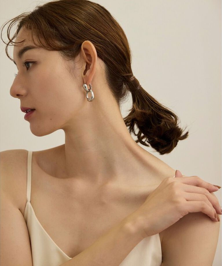 ROPE'「2WAYムアリングモチーフピアス」|ピアス|シルバー