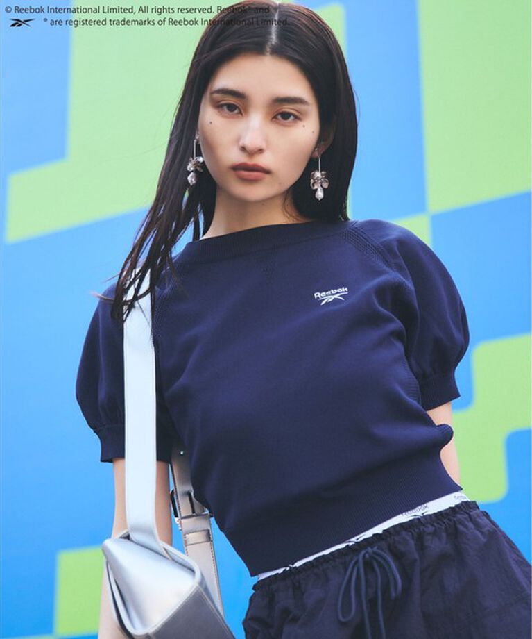 VIS「【Reebok】VIS別注コンパクトニットプルオーバー」|ニット・セーター|