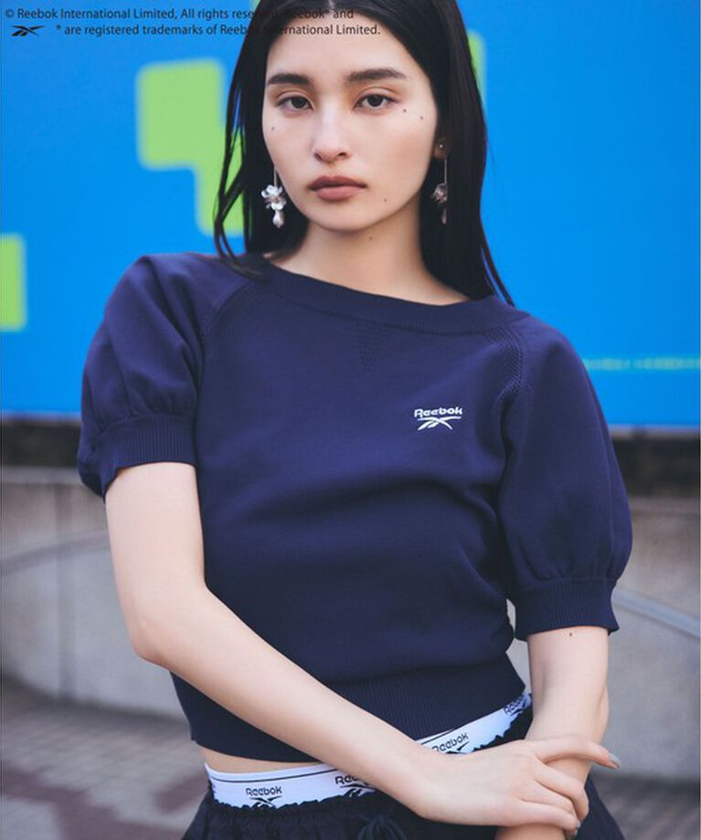 VIS「【Reebok】VIS別注コンパクトニットプルオーバー」|ニット・セーター|