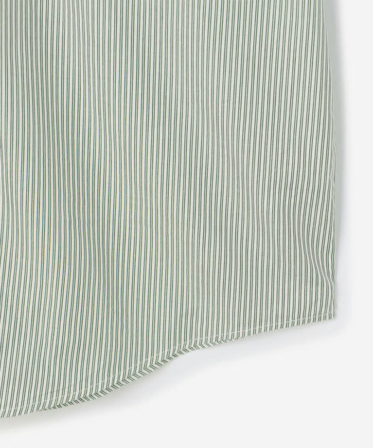 GYMPHLEX「Gymphlex | コットン ボタンダウン 長袖ワイドシャツ STRIPE MEN」|シャツ・ブラウス|
