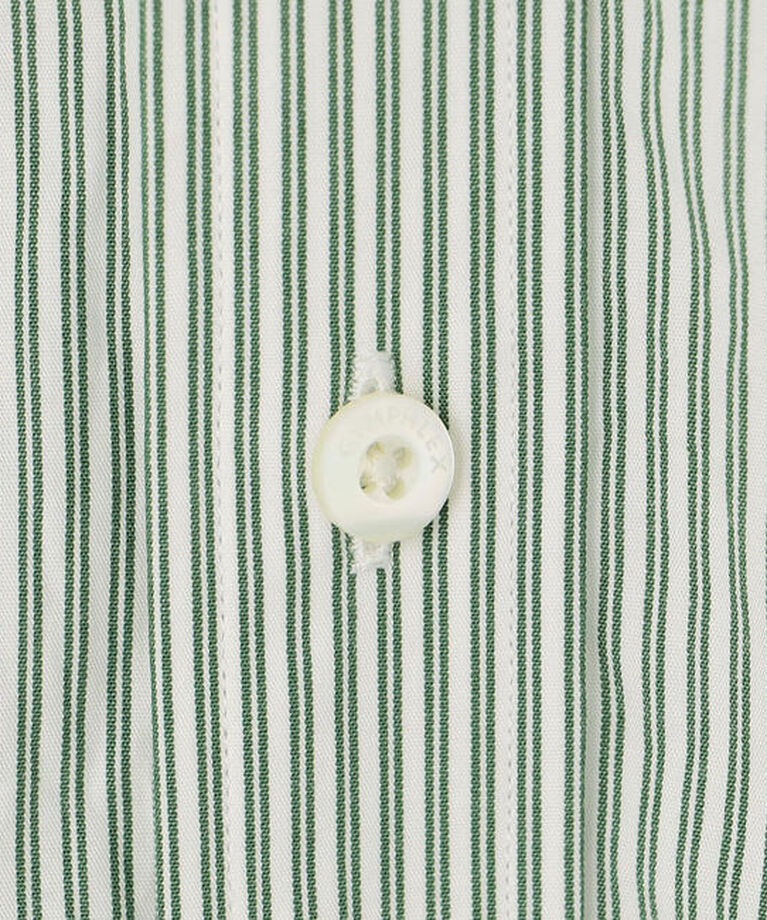 GYMPHLEX「Gymphlex | コットン ボタンダウン 長袖ワイドシャツ STRIPE MEN」|シャツ・ブラウス|