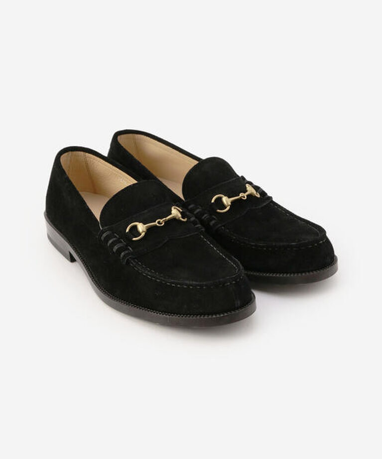  「HARUTA | 〈別注〉 ビットローファー MEN」|ローファー|BLACK