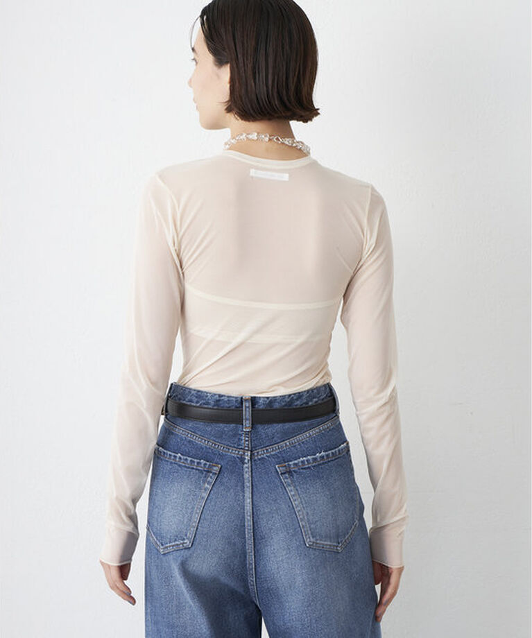  「【NICENICE MOMENT】MESH LS SHELL」|インナー|
