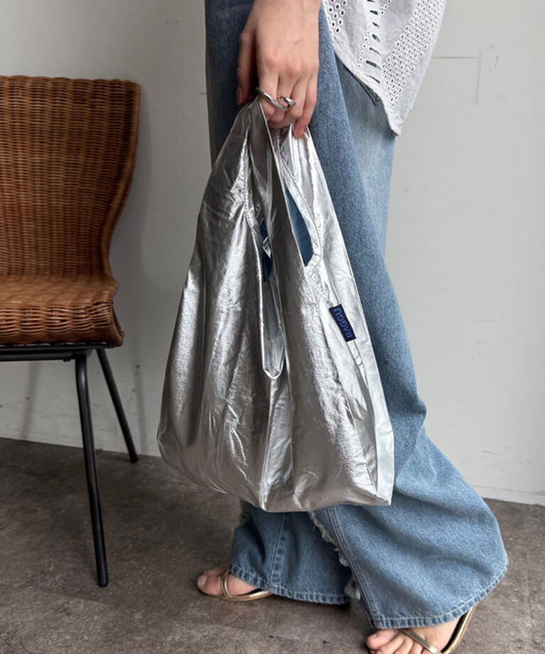  「【BAGGU/バグゥ】25SS BABY BAGGU メタリック」|トートバッグ|