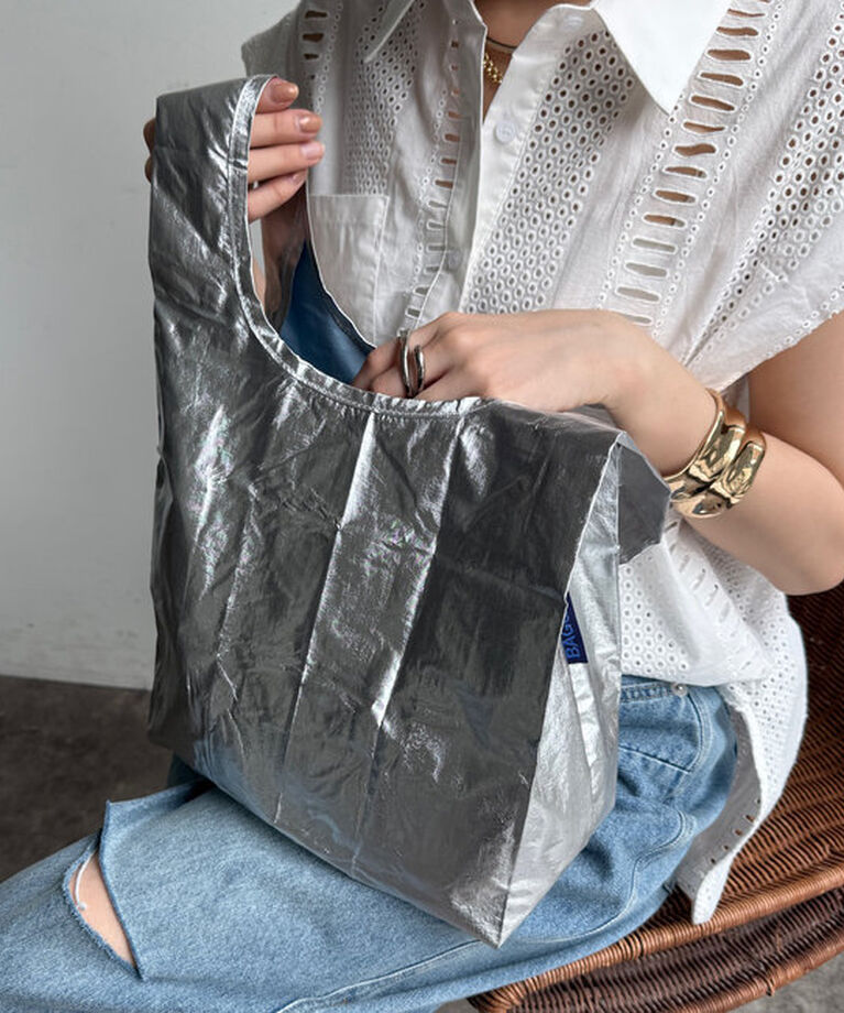  「【BAGGU/バグゥ】25SS BABY BAGGU メタリック」|トートバッグ|