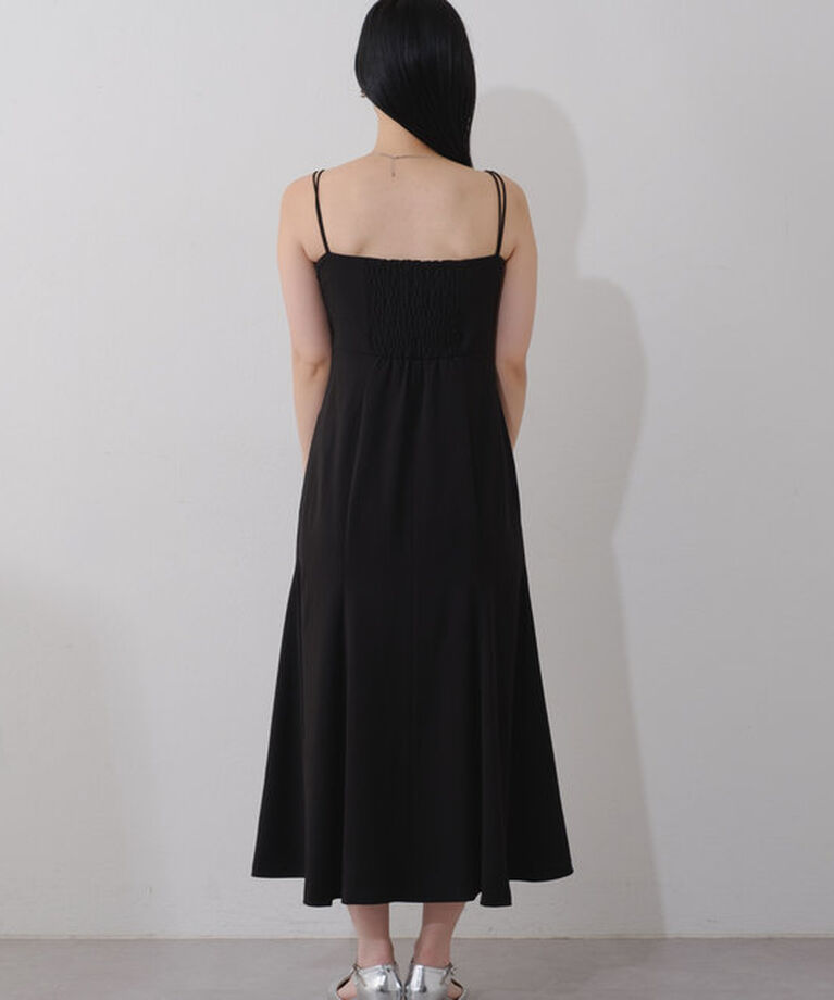  「【オケージョンドレス/結婚式】Cape layerd bare dress」|ドレス|