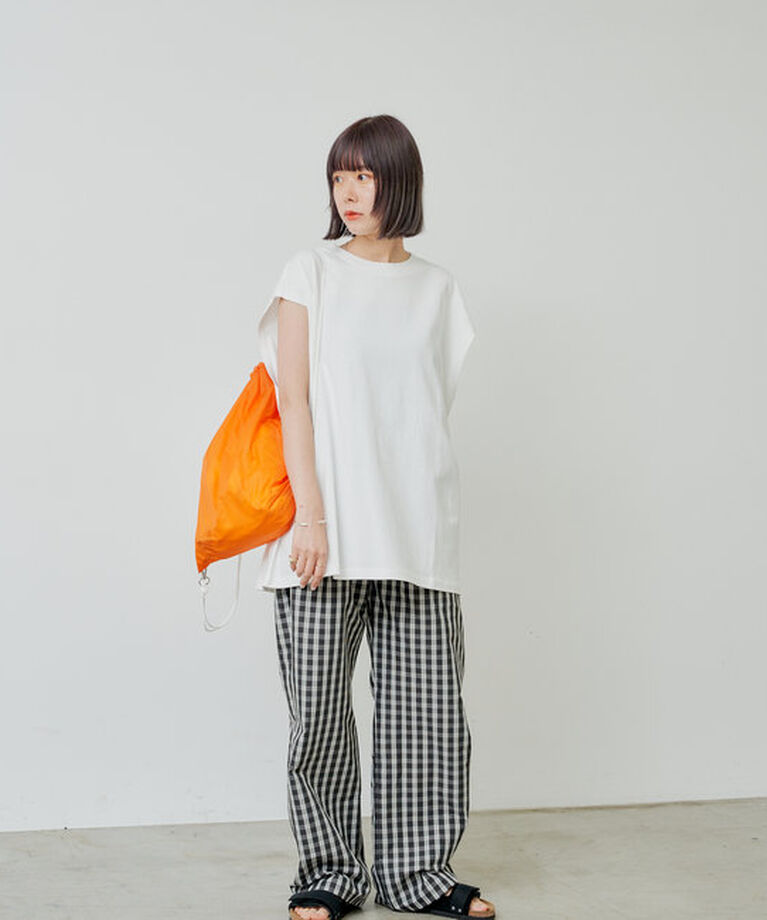  「【WHIMSIC/SETUP対応/日本製生地】チェックパンツ」|チノ|
