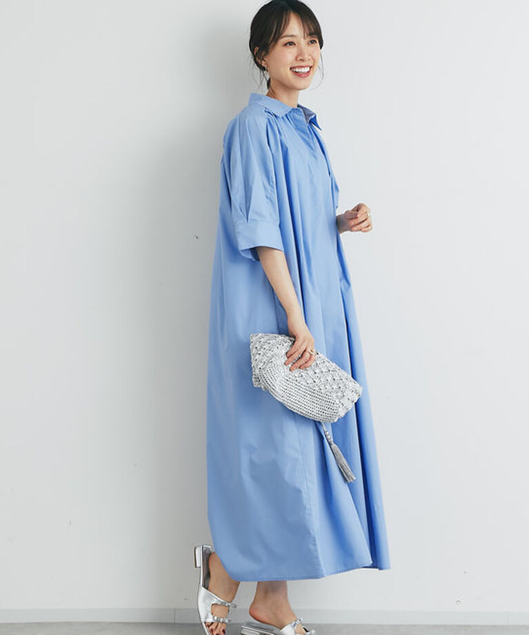  「《新色追加》スキッパーシャツワンピース」|その他|