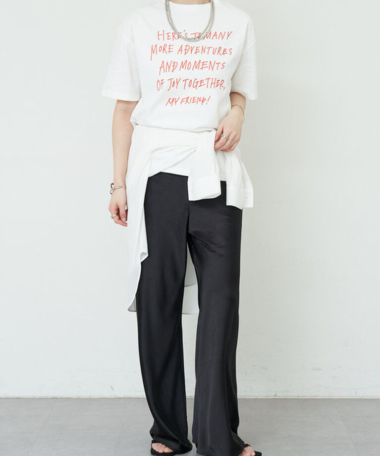  「《コーデのアクセントに》rakugaki ロゴTee」|Tシャツ・カットソー|
