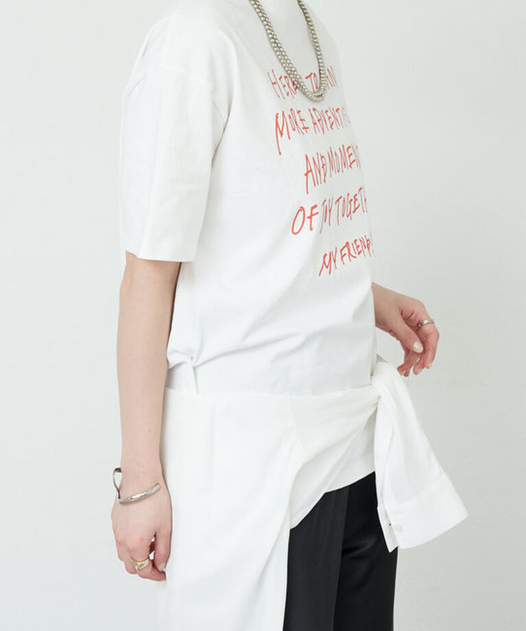  「《コーデのアクセントに》rakugaki ロゴTee」|Tシャツ・カットソー|