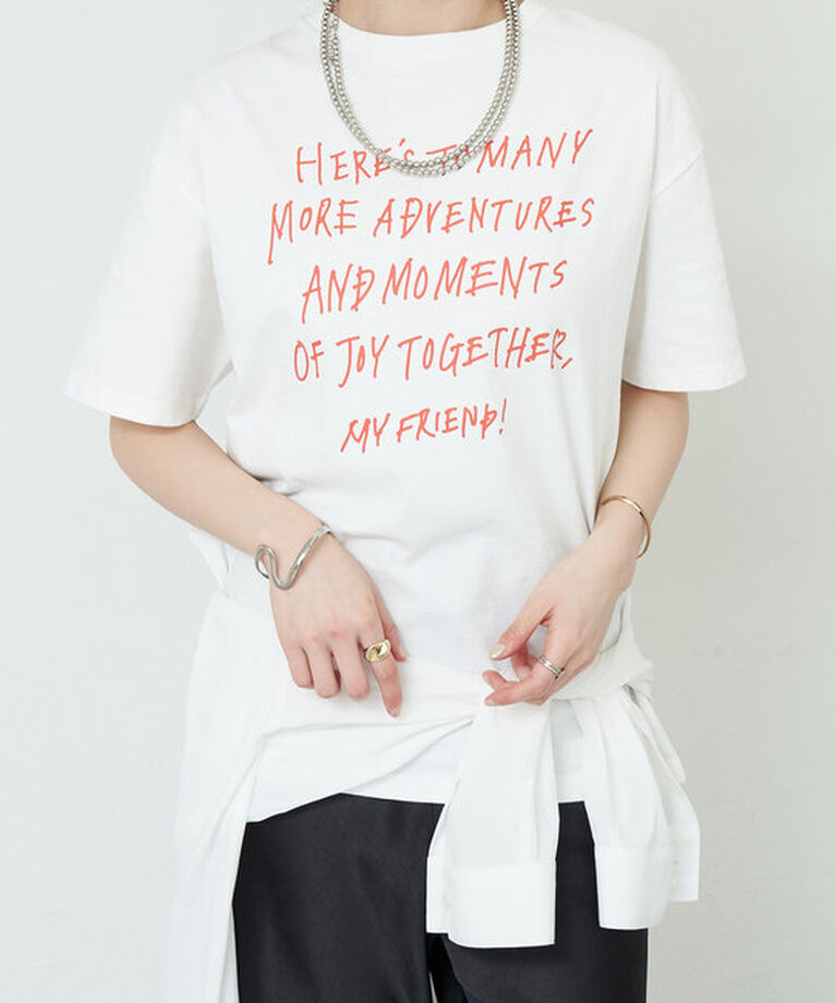  「《コーデのアクセントに》rakugaki ロゴTee」|Tシャツ・カットソー|