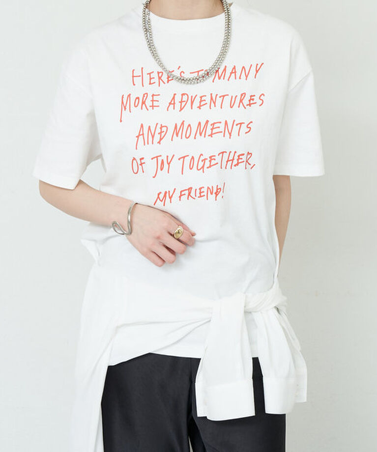  「《コーデのアクセントに》rakugaki ロゴTee」|Tシャツ・カットソー|