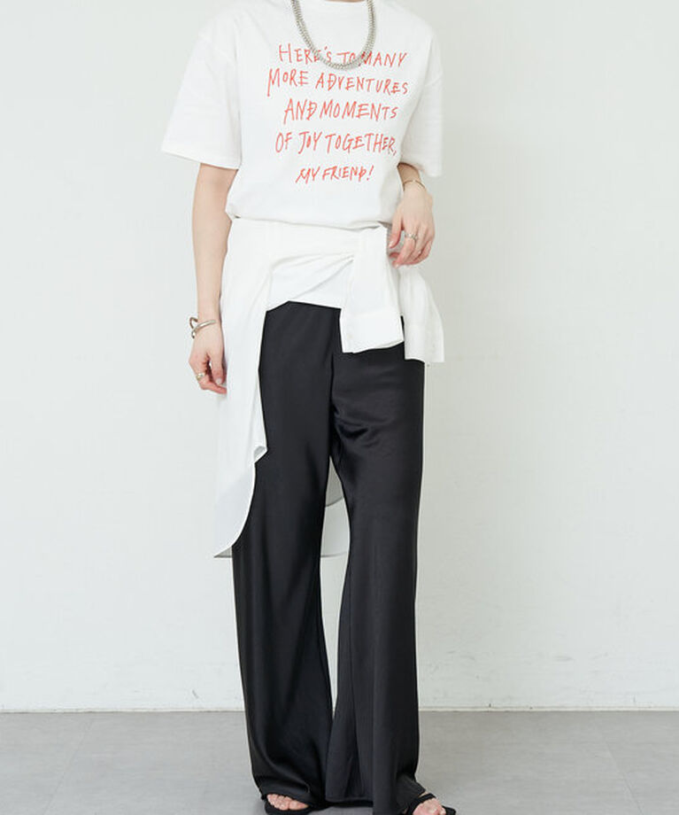  「《コーデのアクセントに》rakugaki ロゴTee」|Tシャツ・カットソー|