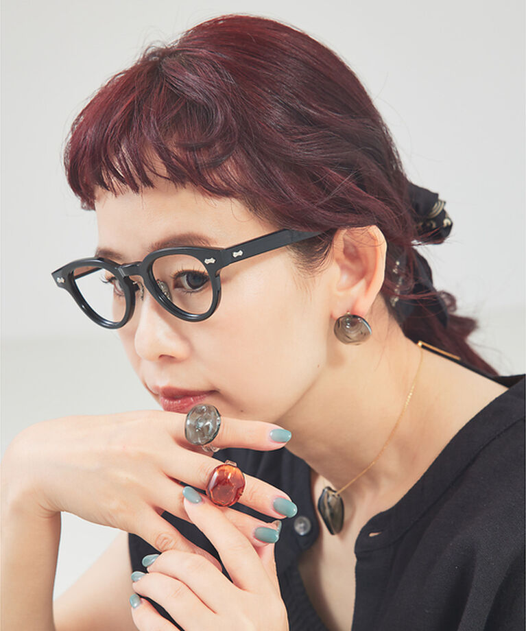 collex「【別注】【HARIO Lampwork Factory】 リングサンストーン」|リング|