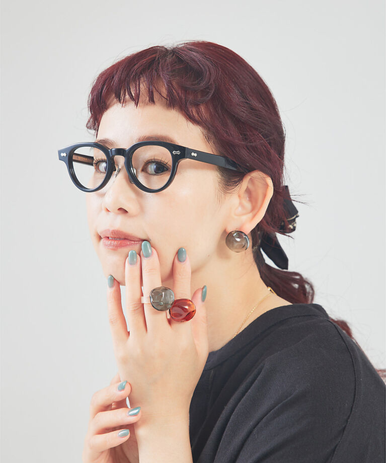 collex「【別注】【HARIO Lampwork Factory】 リングサンストーン」|リング|