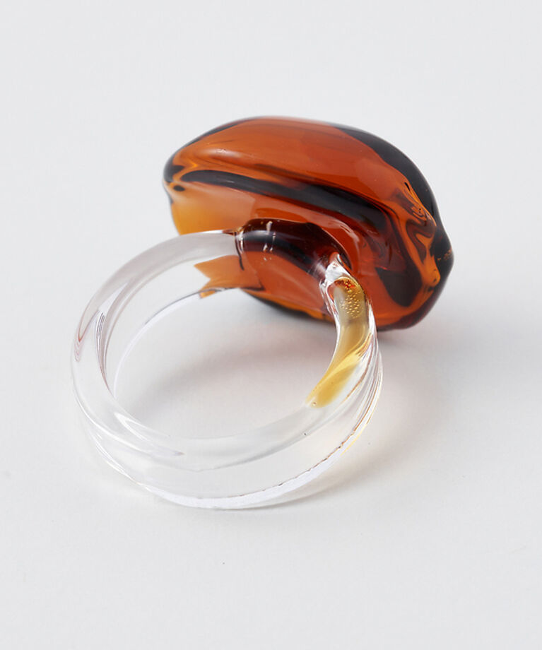 collex「【別注】【HARIO Lampwork Factory】 リングサンストーン」|リング|