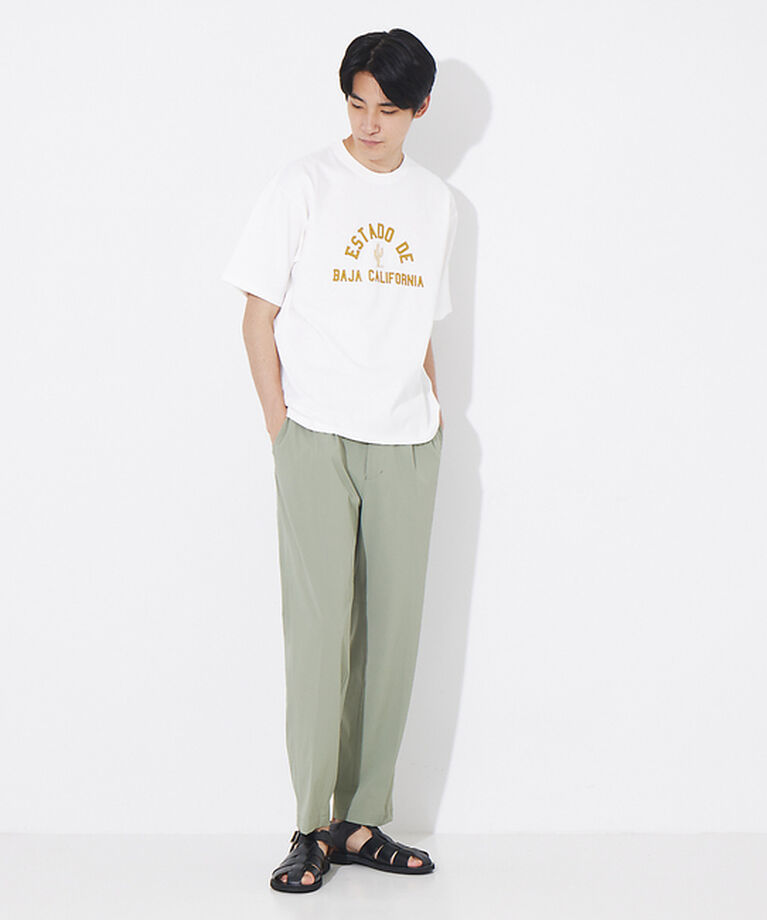 ABAHOUSE「サボテンカレッジロゴ Tシャツ」|Tシャツ・カットソー|