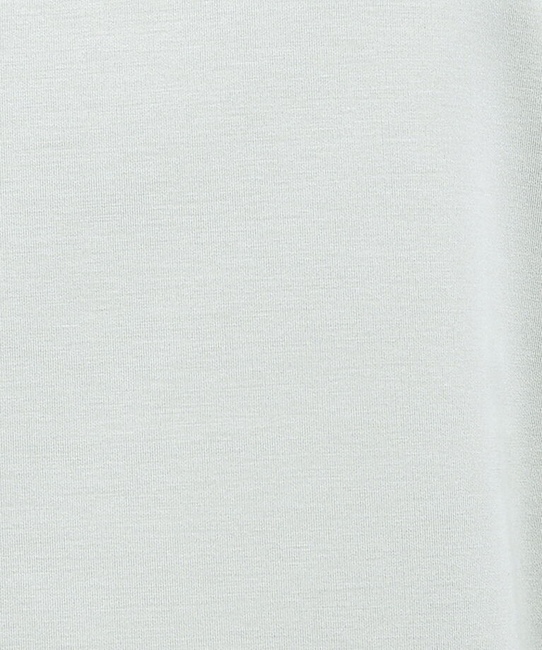 ABAHOUSE「【ダブルフェイス】ソフトタッチ モックネック ロングスリーブ Tシャツ」|Tシャツ・カットソー|