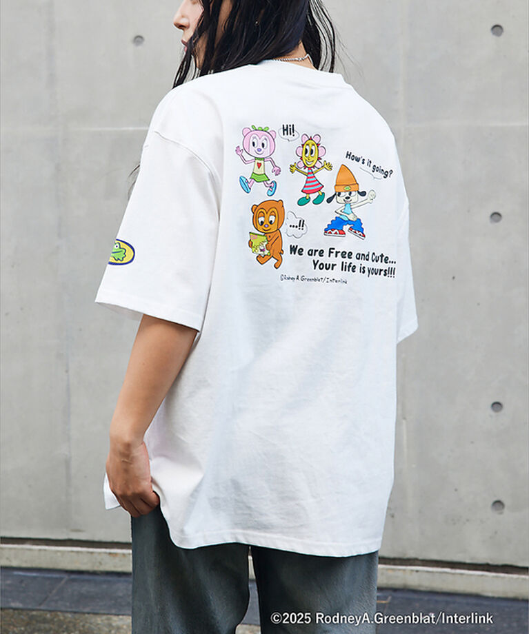 ABAHOUSE「【Parappa The Rapper×LAROUTE】パラッパ ラッパー /」|Tシャツ・カットソー|ホワイト系その他1
