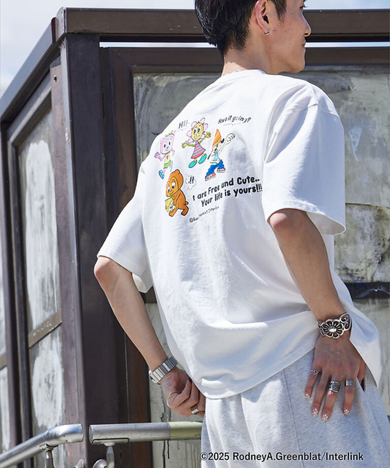 ABAHOUSE「【Parappa The Rapper×LAROUTE】パラッパ ラッパー /」|Tシャツ・カットソー|