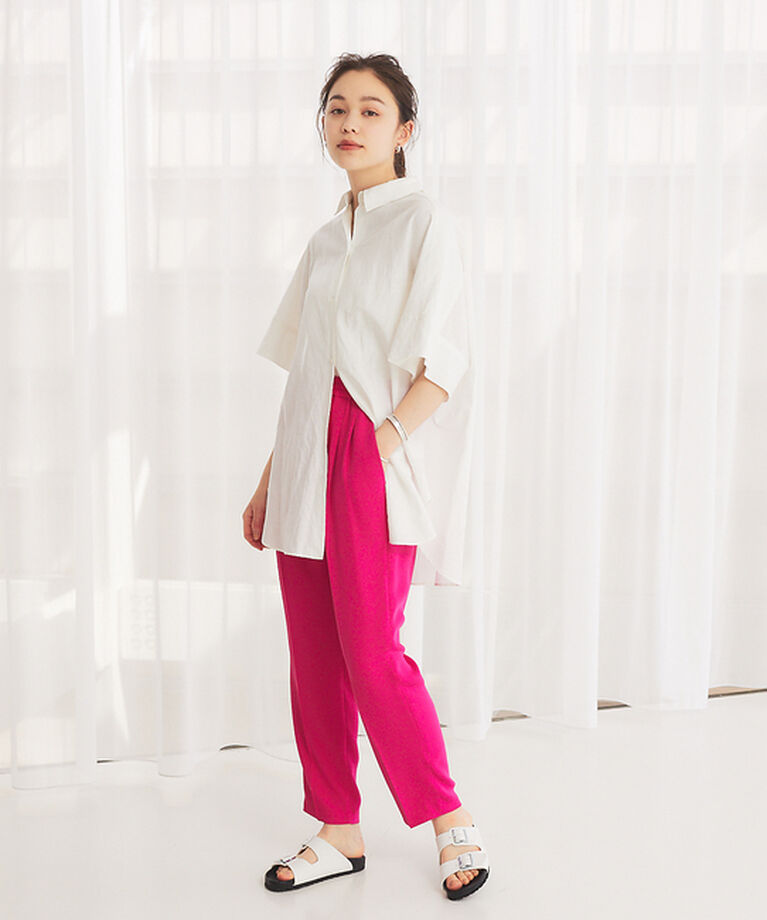 Rouge vif「【セットアップ対応】ダブルクロステーパードパンツ」|その他|