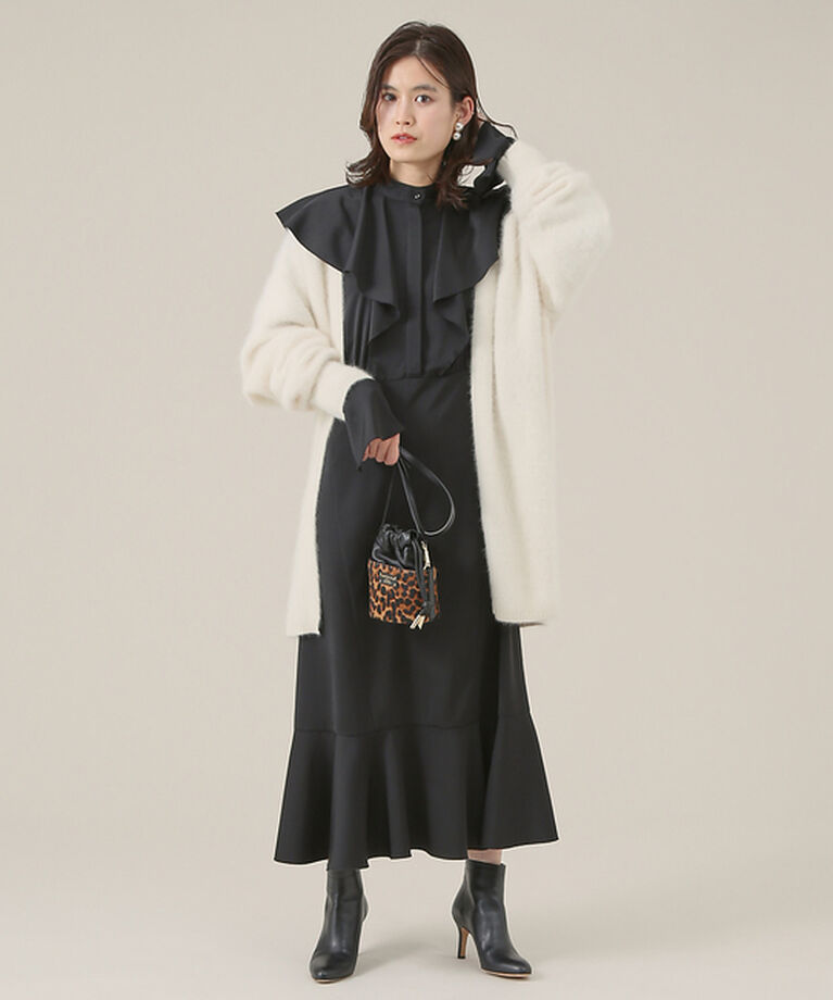 Rouge vif「フレア衿ワンピース」|ワンピース|