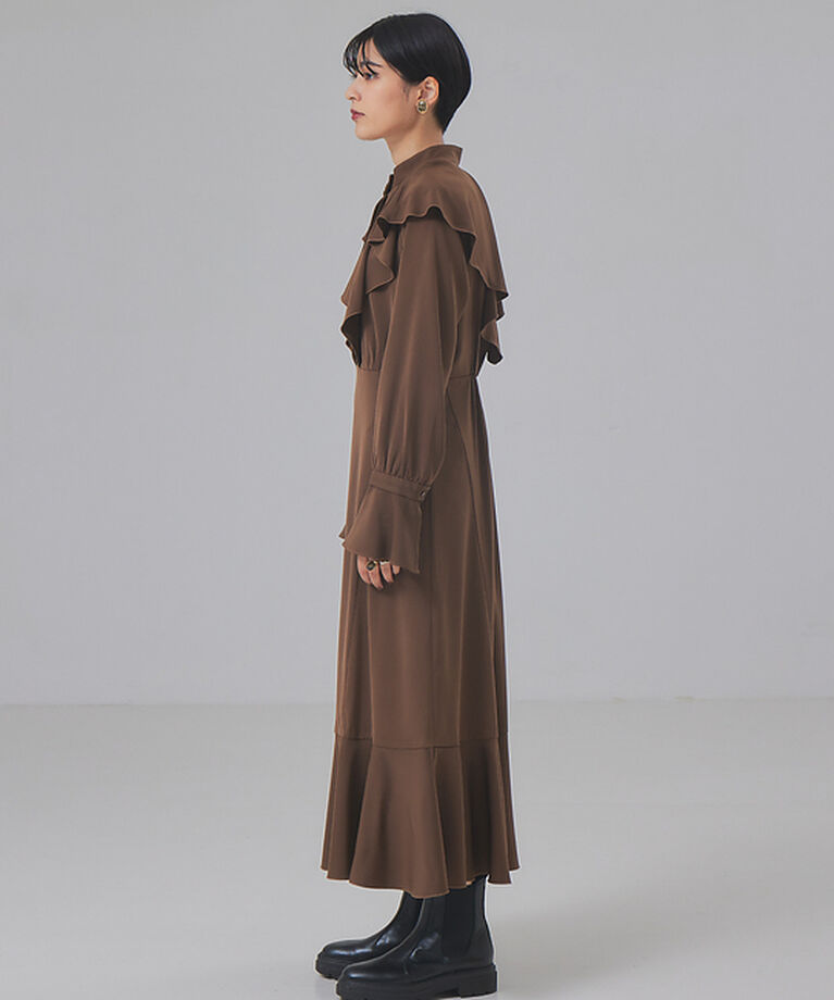 Rouge vif「フレア衿ワンピース」|ワンピース|