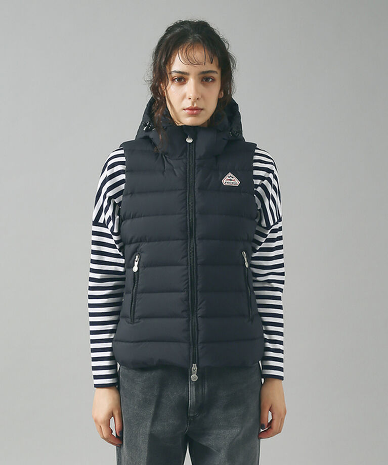 Rouge vif「【PYRENEX / ピレネックス】SPOUTNIC VEST HOODE /」|ダウン|