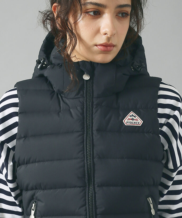 Rouge vif「【PYRENEX / ピレネックス】SPOUTNIC VEST HOODE /」|ダウン|