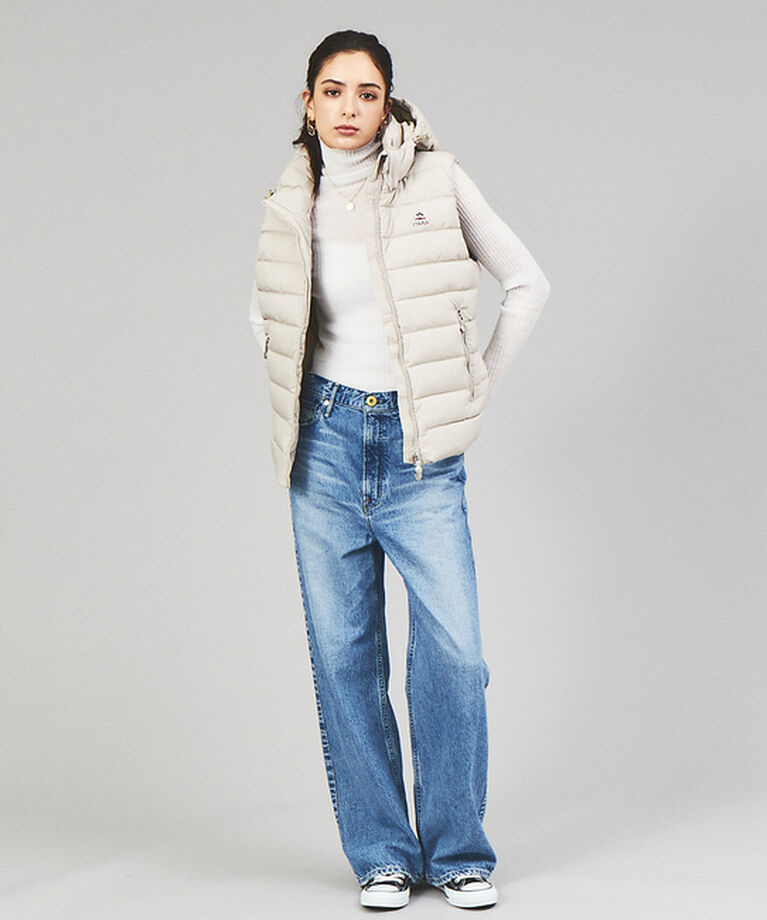 Rouge vif「【PYRENEX / ピレネックス】SPOUTNIC VEST HOODE /」|ダウン|