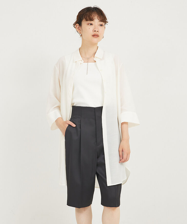 qualite「クリアサテンハーフパンツ」|その他|