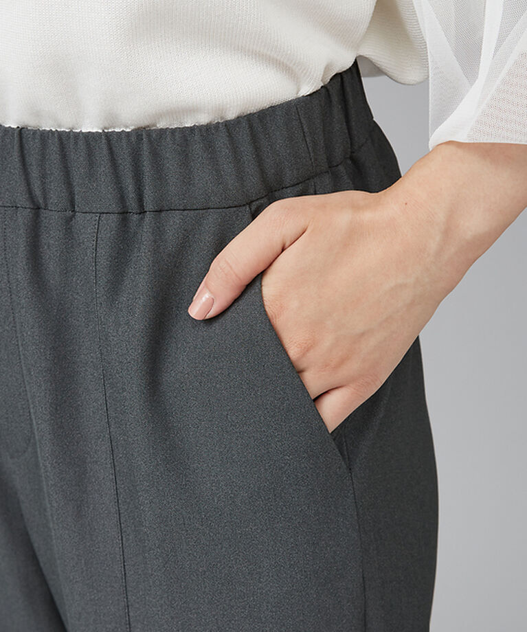 qualite「【WEB限定】2WAYストレッチセンターベンツパンツ」|その他|
