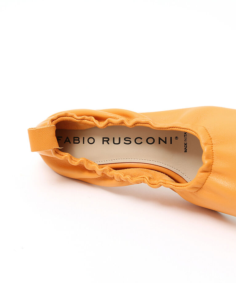 AU BANNISTER「●【別注】FABIO RUSCONI スクエアトゥギャザーパンプス」|パンプス|