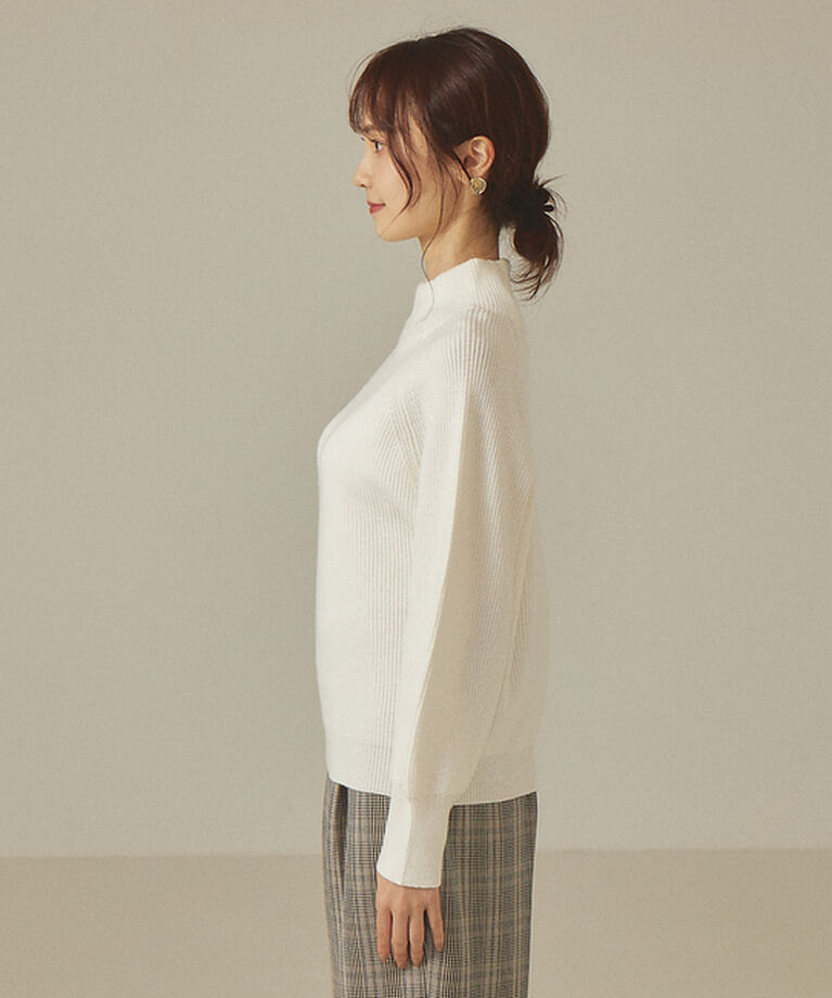 abahouse mavie「モックネックプルオーバー」|ニット・セーター|