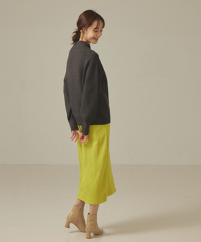 abahouse mavie「モックネックプルオーバー」|ニット・セーター|