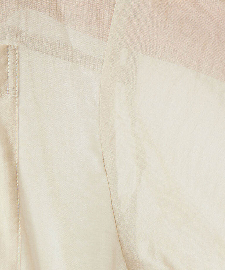 abahouse mavie「シアーオーバーシャツ」|シャツ・ブラウス|