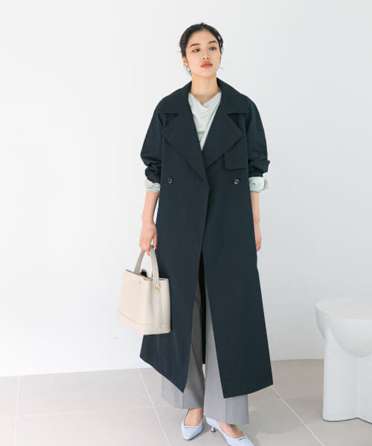 URBAN RESEARCH ROSSO「ROSSO 撥水オーバートレンチコート」|トレンチコート|